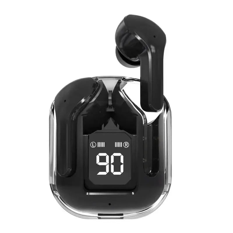 Air 31 Transparent Earbuds with Digital Display E-mart