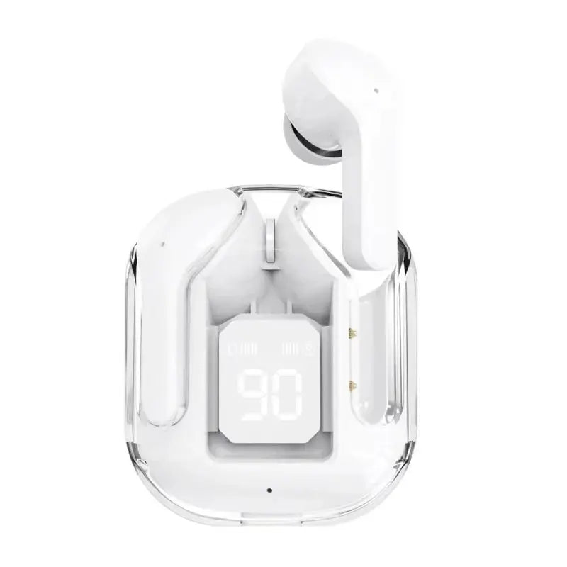 Air 31 Transparent Earbuds with Digital Display E-mart