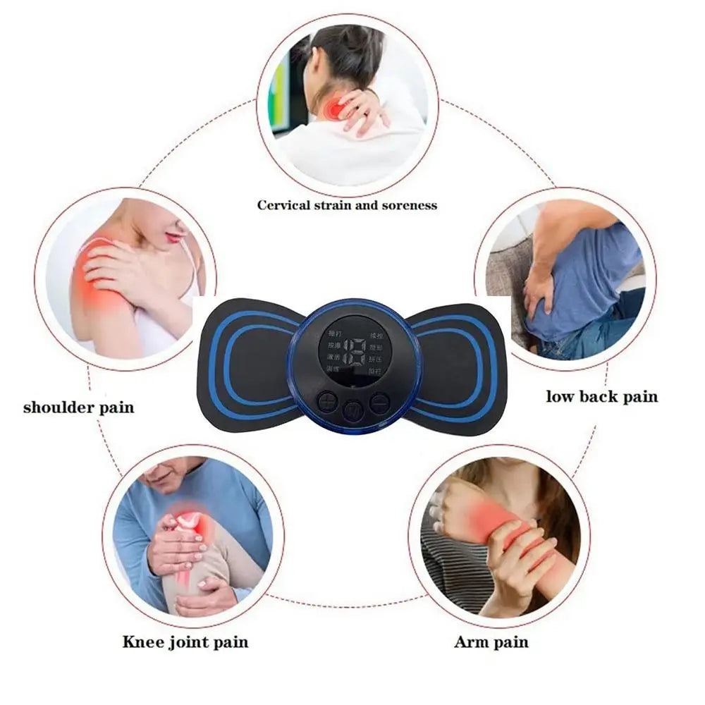 Mini Portable Electric Neck & Body Massager E-mart